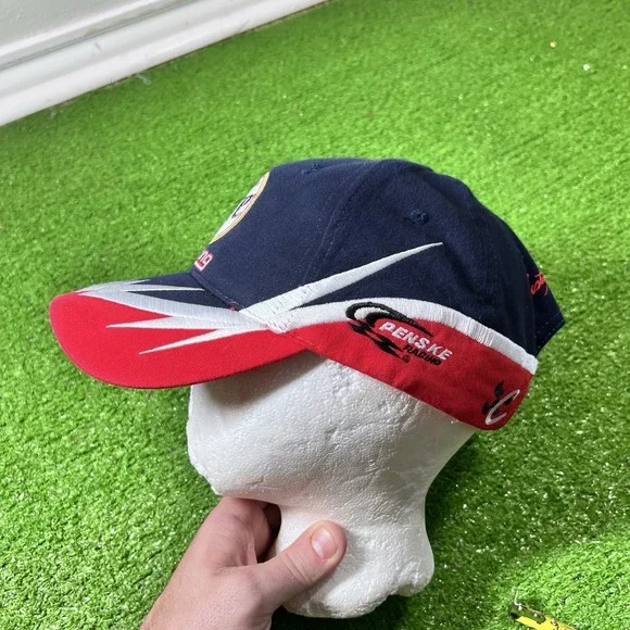 Vintage Miller Racing OSFA Hat Abstract Y2K NASCAR NWT Rusty Wallace Pit Cap - Picture 3 of 7